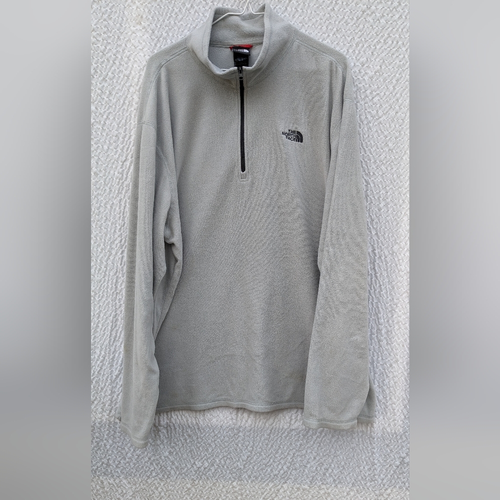 The North Face Men's Long-Sleeve Full-Zip-Up Fleece Jacket Size XXL
